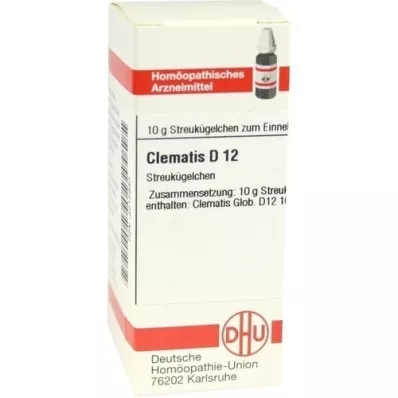 CLEMATIS D 12 globuler, 10 g