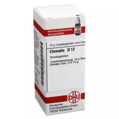 CLEMATIS D 12 globuler, 10 g CLEMATIS D 12 globuler, 10 g