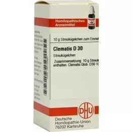 CLEMATIS D 30 globuler, 10 g