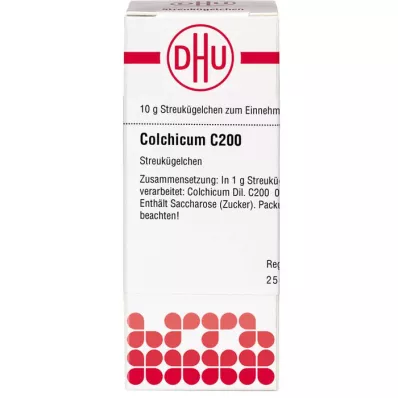 COLCHICUM C 200 globuler, 10 g