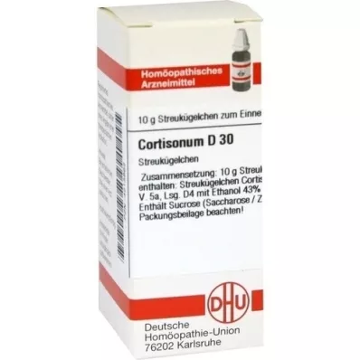 CORTISONUM D 30 globuler, 10 g