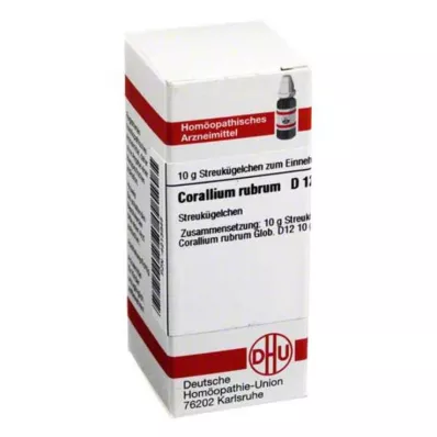 CORALLIUM RUBRUM D 12 globuler, 10 g