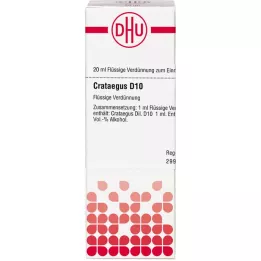 CRATAEGUS D 10 Fortynning, 20 ml