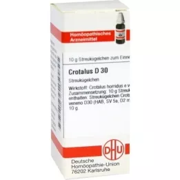 CROTALUS D 30 globuler, 10 g