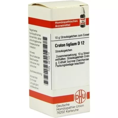 CROTON TIGLIUM D 12 globuler, 10 g