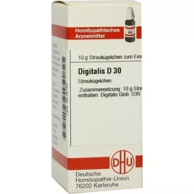 DIGITALIS D 30 globuler, 10 g