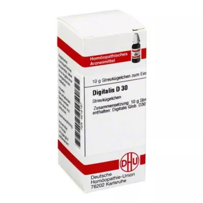 DIGITALIS D 30 globuler, 10 g DIGITALIS D 30 globuler, 10 g
