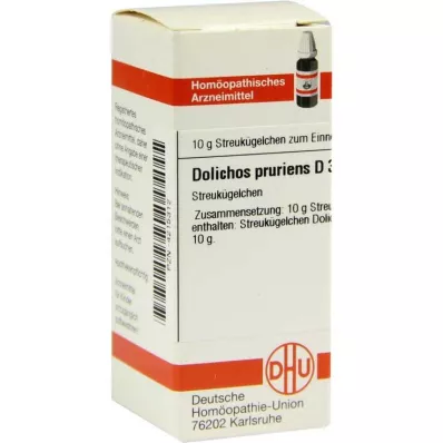DOLICHOS PRURIENS D 3 kuler, 10 g