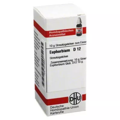 EUPHORBIUM D 12 globuler, 10 g