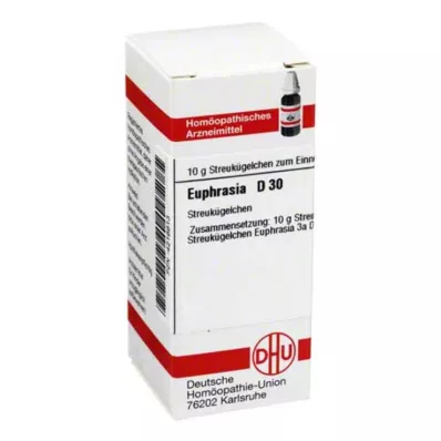 EUPHRASIA D 30 globuler, 10 g