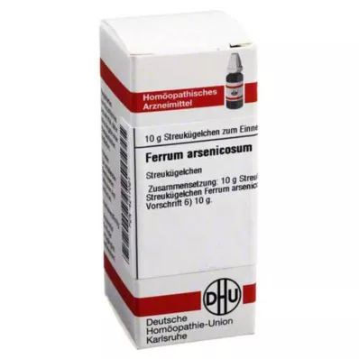 FERRUM ARSENICOSUM D 12 globuler, 10 g FERRUM ARSENICOSUM D 12 globuler, 10 g