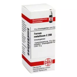 FERRUM METALLICUM C 200 globuler, 10 g