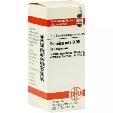 FORMICA RUFA D 30 globuler, 10 g