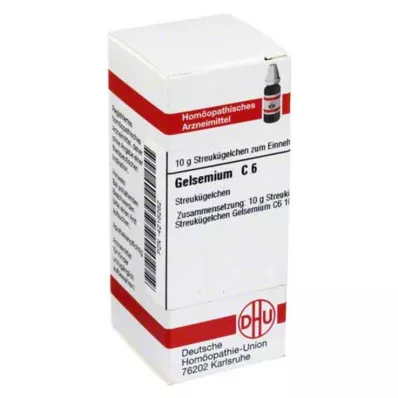 GELSEMIUM C 6 globuli, 10 g