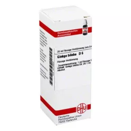 GINKGO BILOBA D 6 Fortynning, 20 ml