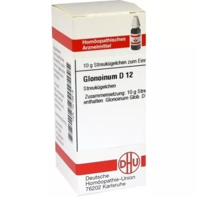 GLONOINUM D 12 globuler, 10 g