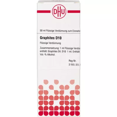 GRAPHITES D 10 fortynning, 50 ml