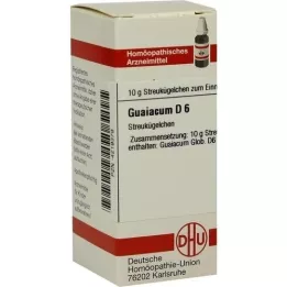 GUAIACUM D 6 globuli, 10 g