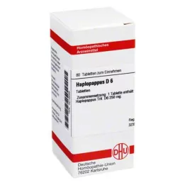 HAPLOPAPPUS D 6 tabletter, 80 stk