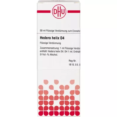 HEDERA HELIX D 4 fortynning, 50 ml