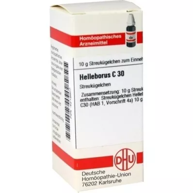 HELLEBORUS C 30 globuler, 10 g