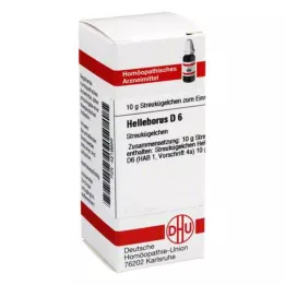 HELLEBORUS D 6 globuli, 10 g