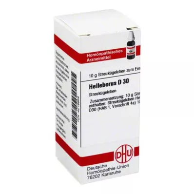 HELLEBORUS D 30 globuler, 10 g