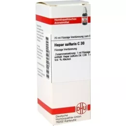 HEPAR SULFURIS C 30-fortynning, 20 ml