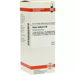 HEPAR SULFURIS C 30 Fortynning, 50 ml