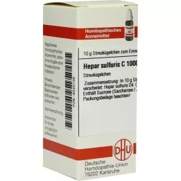 HEPAR SULFURIS C 1000 globuler, 10 g