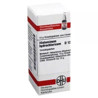 HISTAMINUM hydrochloricum D 12 globuli, 10 g HISTAMINUM hydrochloricum D 12 globuli, 10 g