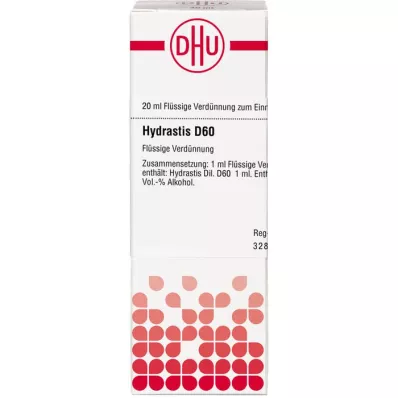 HYDRASTIS D 60 Fortynning, 20 ml
