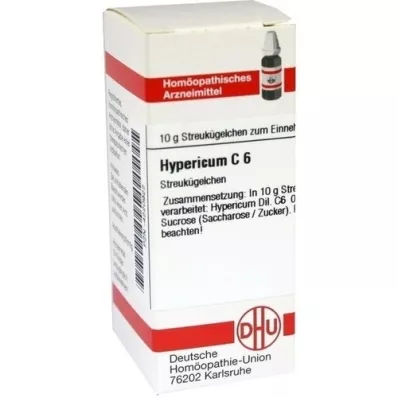 HYPERICUM C 6 globuli, 10 g