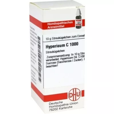 HYPERICUM C 1000 globuler, 10 g