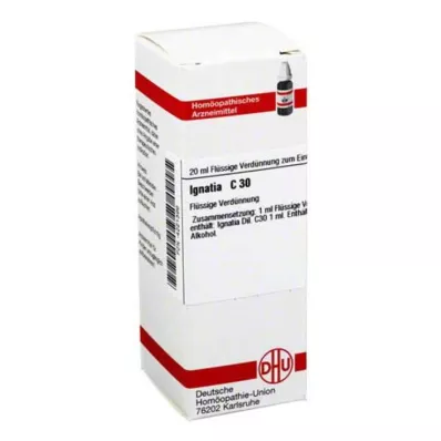 IGNATIA C 30-fortynning, 20 ml