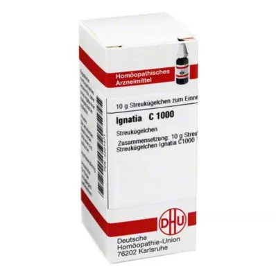 IGNATIA C 1000 globuler, 10 g IGNATIA C 1000 globuler, 10 g