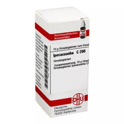 IPECACUANHA C 200 globuler, 10 g IPECACUANHA C 200 globuler, 10 g