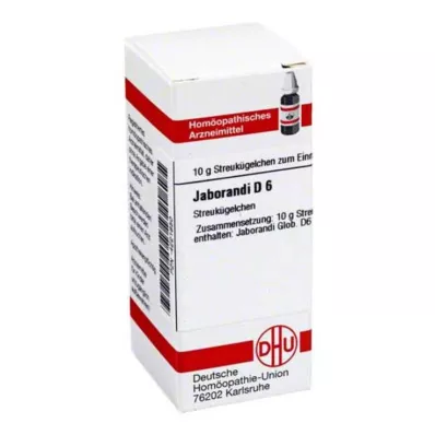 JABORANDI D 6 globuli, 10 g JABORANDI D 6 globuli, 10 g
