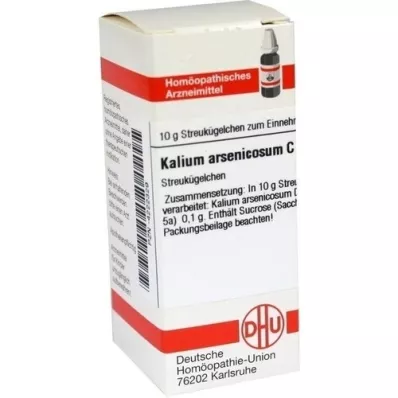 KALIUM ARSENICOSUM C 30 globuler, 10 g