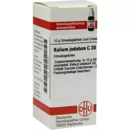 KALIUM JODATUM C 30 globuler, 10 g