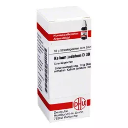 KALIUM JODATUM D 30 globuler, 10 g