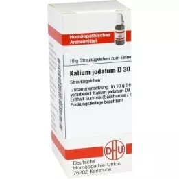 KALIUM JODATUM D 30 globuler, 10 g