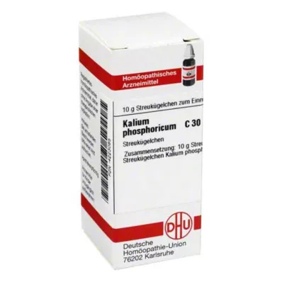 KALIUM PHOSPHORICUM C 30 globuler, 10 g