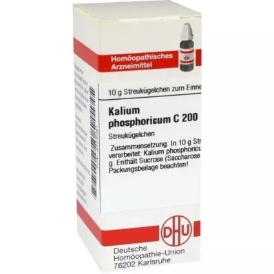 KALIUM PHOSPHORICUM C 200 globuler, 10 g