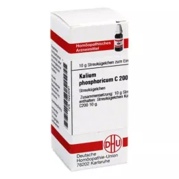 KALIUM PHOSPHORICUM C 200 globuler, 10 g