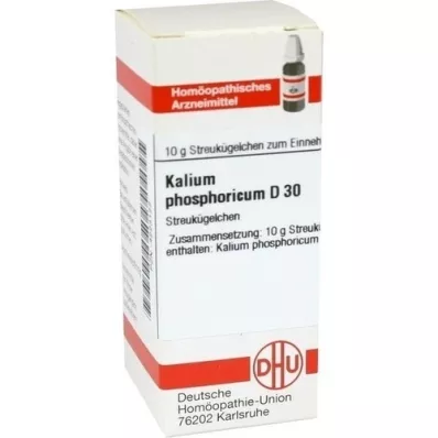 KALIUM PHOSPHORICUM D 30 globuler, 10 g