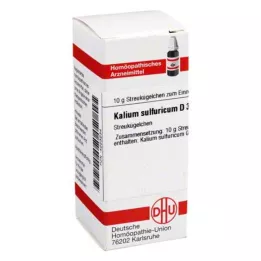 KALIUM SULFURICUM D 30 globuler, 10 g