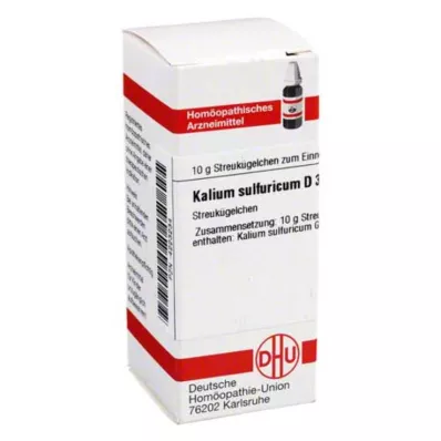 KALIUM SULFURICUM D 30 globuler, 10 g KALIUM SULFURICUM D 30 globuler, 10 g
