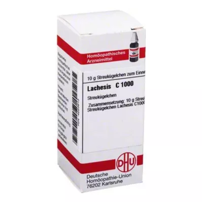 LACHESIS C 1000 globuler, 10 g LACHESIS C 1000 globuler, 10 g