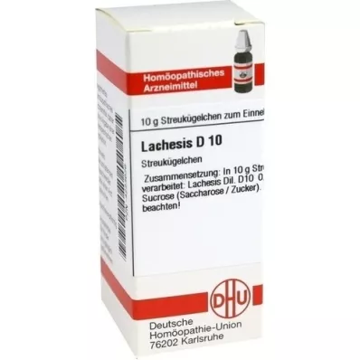 LACHESIS D 10 kuler, 10 g